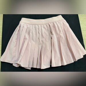 Lululemon Blush Pink Pleated Tennis Skirt Skort  Size 6